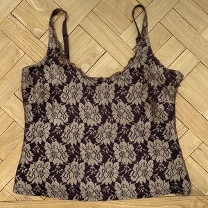 Vintage Oscar De La Renta Cami, Size Large
